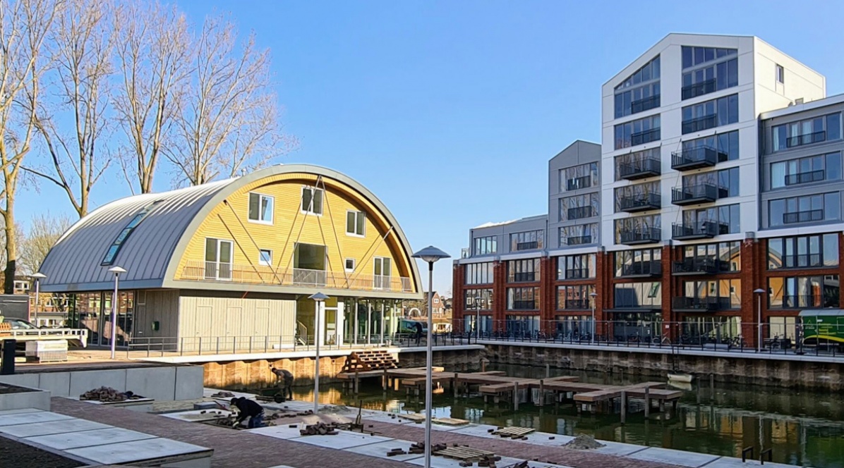 Wilhelminawerf aan het Merwedekanaal Utrecht