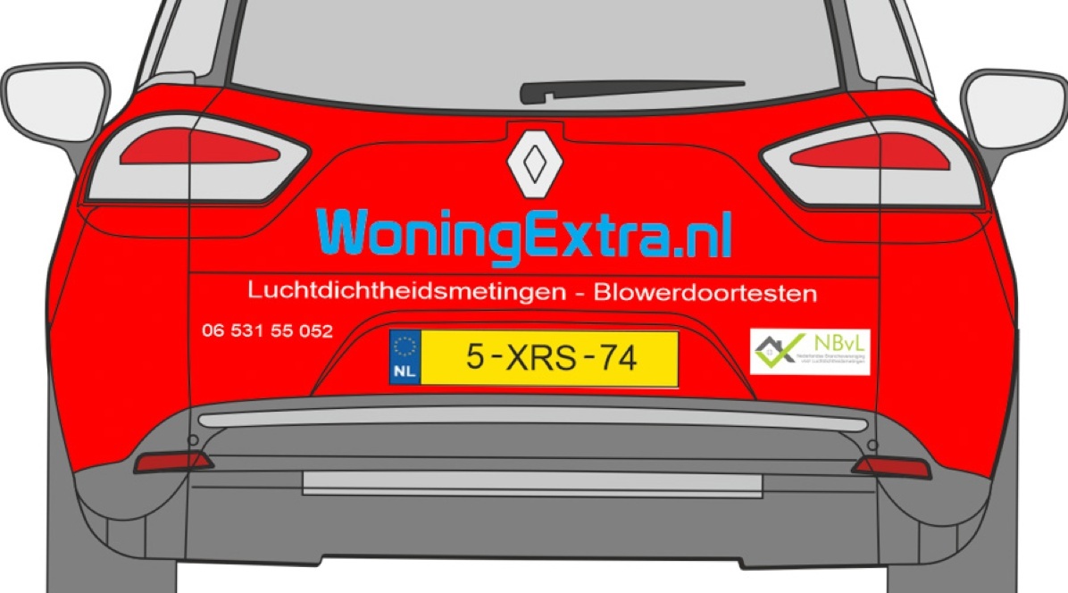 Nieuwe autoreclame voor WoningExtra.nl