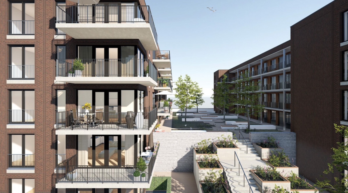 Qv10 meting 58 appartementen in het gebied Rijnhuizen in Nieuwegein